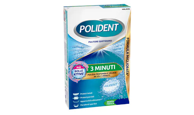polident 3 minute anti bacterial denture cleanser