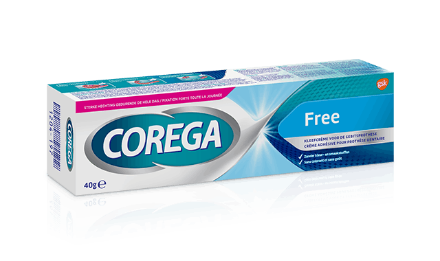 Corega Free sterk kunstgebit kleefpasta Corega