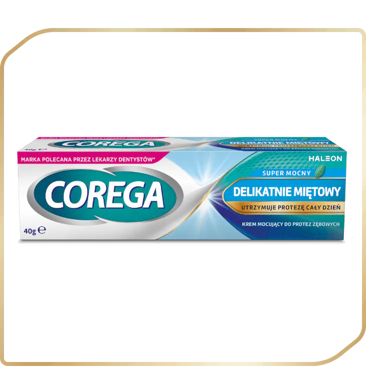 Corega Delicate Mint taste 40g
