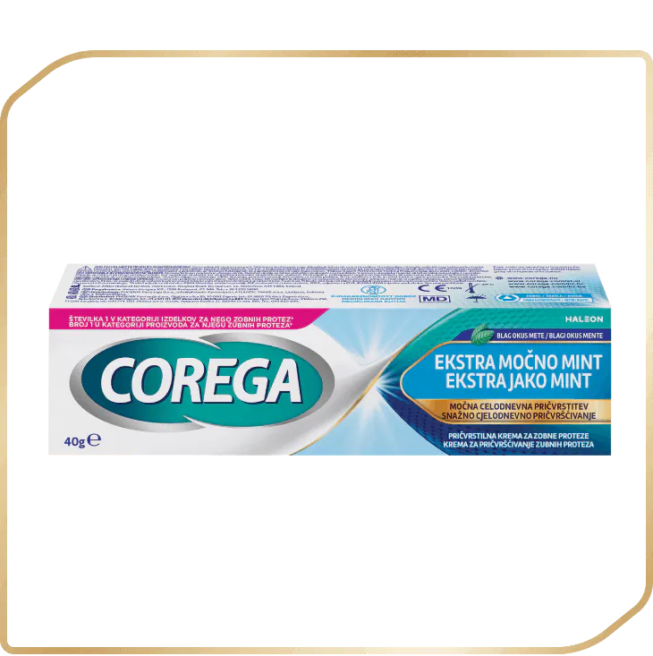 Corega Delicate Mint taste 40g