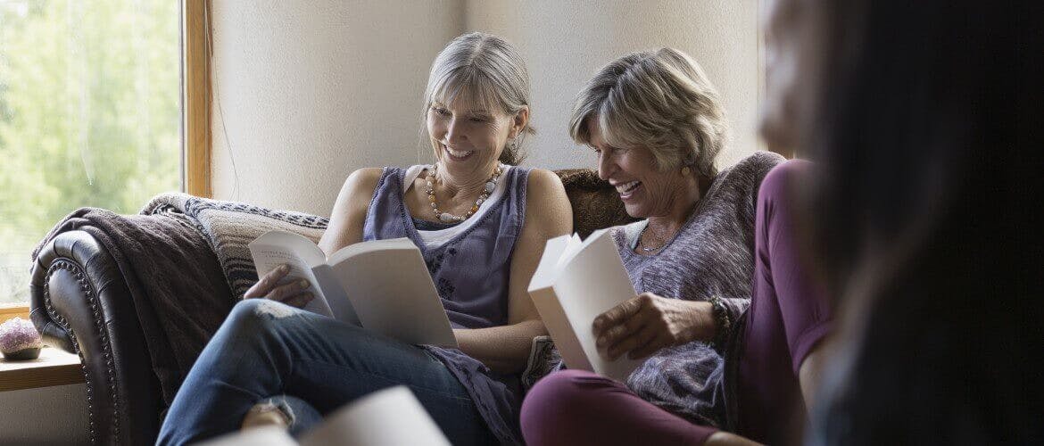 woman getting closer to others