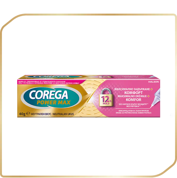 Corega Max Hold+Comfort 40g