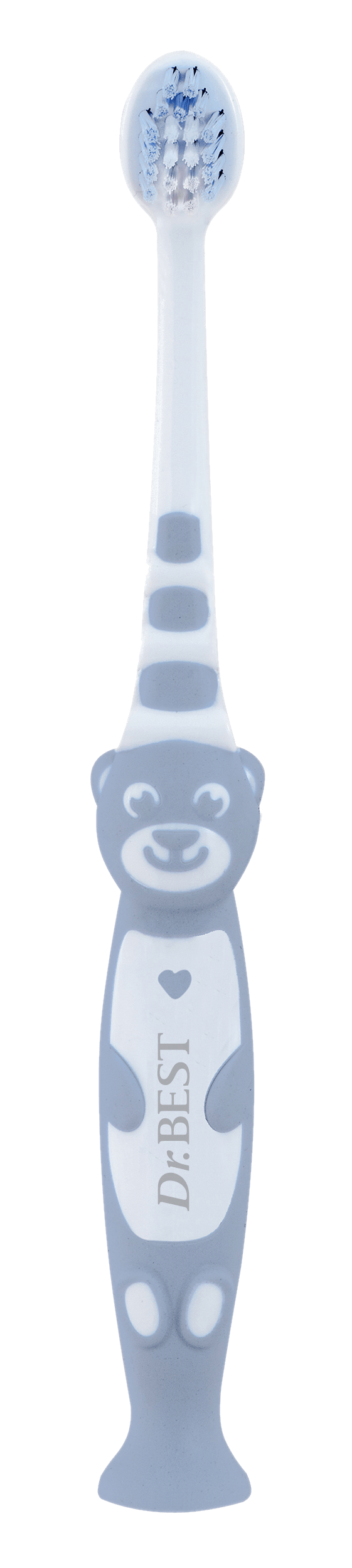 Dr.BEST Erste Zähne Zahnbürste im kinderfreundlichen Bärendesign