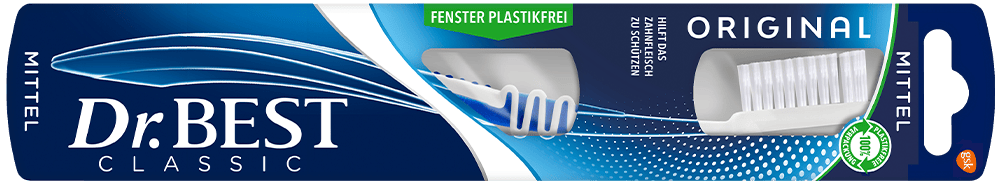 Dr.BEST Original Zahnbürste, Weich