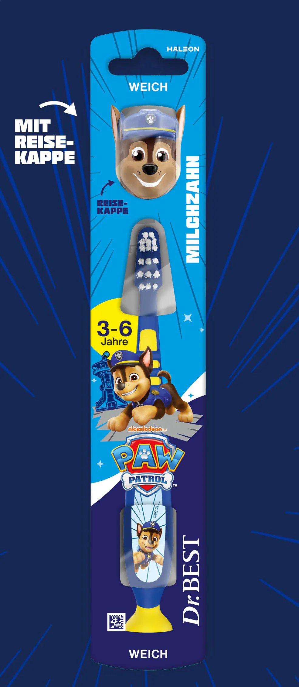 Übersicht des neuen Dr.BEST Kinder-Portfolios: Baby Starter Set, Erste Zähne, Paw Patrol Milchzahn und Kids & Teens