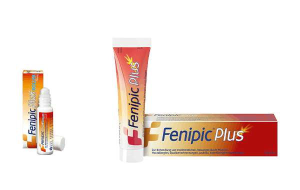 Fenistil Plus Gel und Roller