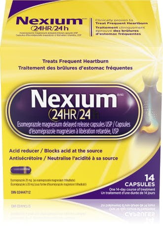 Groupe de marques d’Nexium 24 h