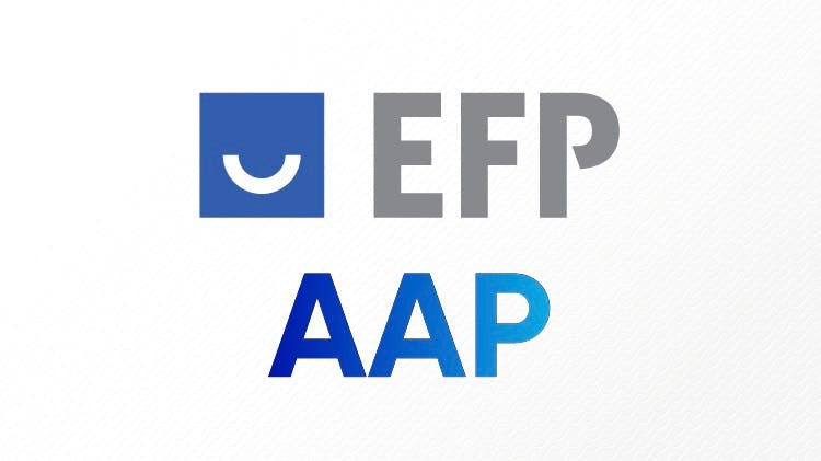 Логотипи на EFP и AAP