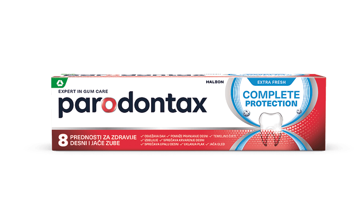 Опаковка паста за зъби parodontax Complete Protection Extra Fresh