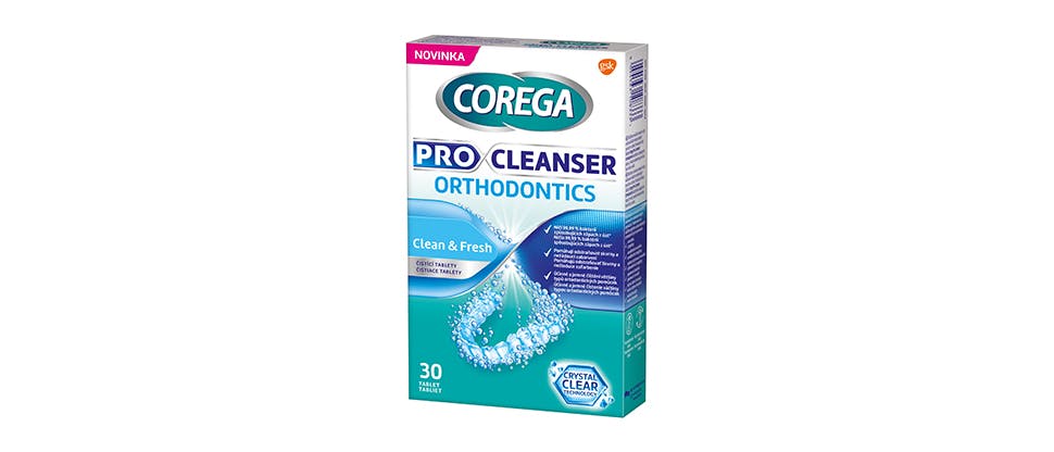 Corega Pro Cleanser Orthodontics