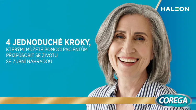Produkty Corega: péče o zubní náhradu pro pacienty