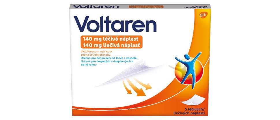 Voltaren 140 mg léčivá náplast