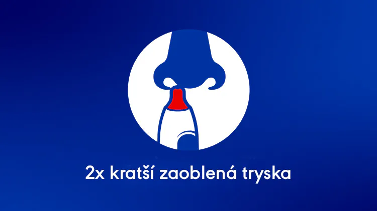 2x kratší zaoblená tryska