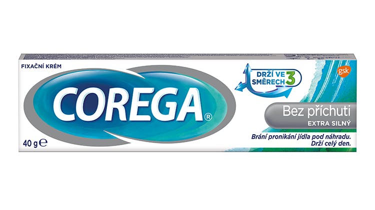 Fixační krém Corega bez příchuti