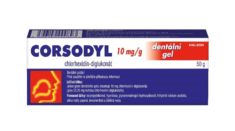 Corsodyl dentální gel