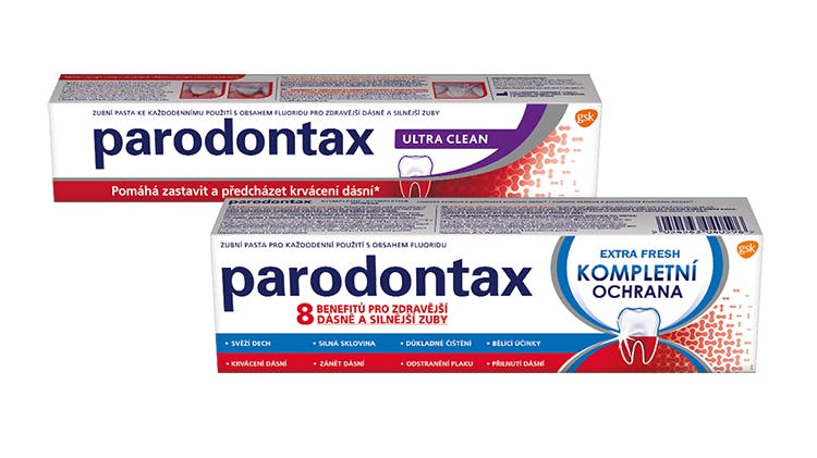 Zubní pasty parodontax Zubní pasty parodontax