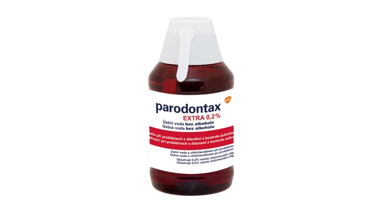 Ústní voda parodontax Extra 0,2%