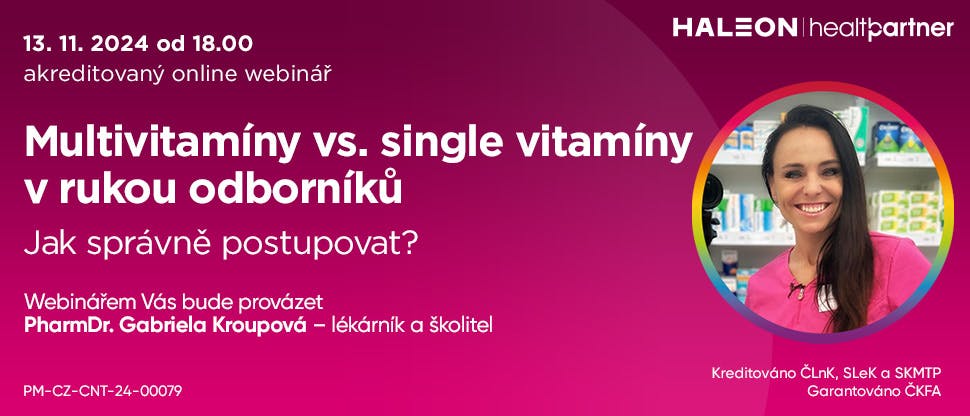 Multivitamíny vs. single vitamíny v rukou odborníků