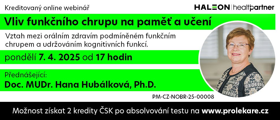 Vliv funkčního chrupu na paměť a učení 