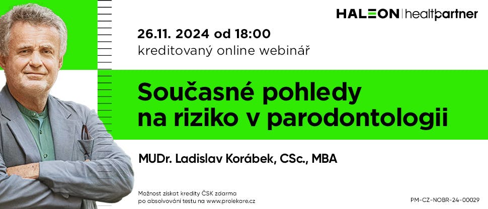 Současné pohledy na riziko v parodontologii