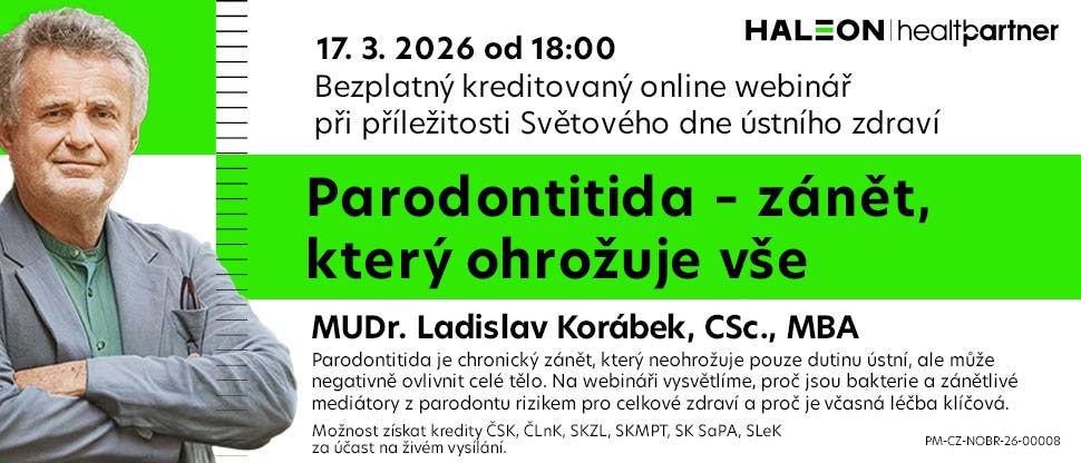 Parodontitida – zánět, který ohrožuje vše