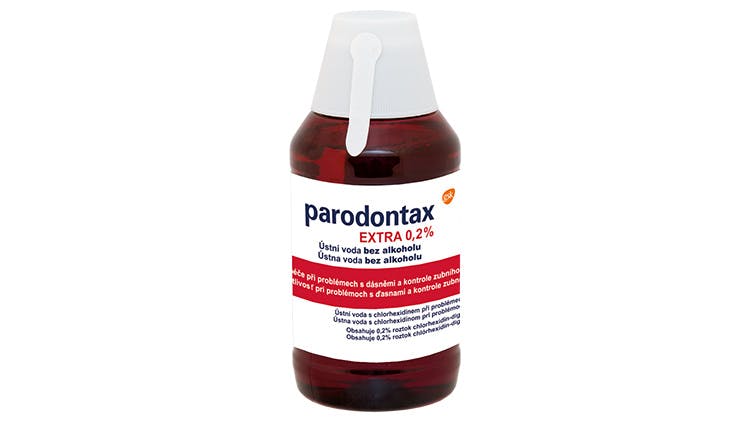 Ústní voda parodontax Extra 0,2%
