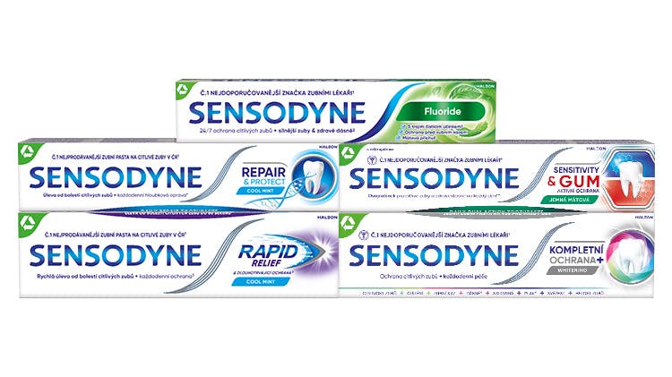 Produkty Sensodyne