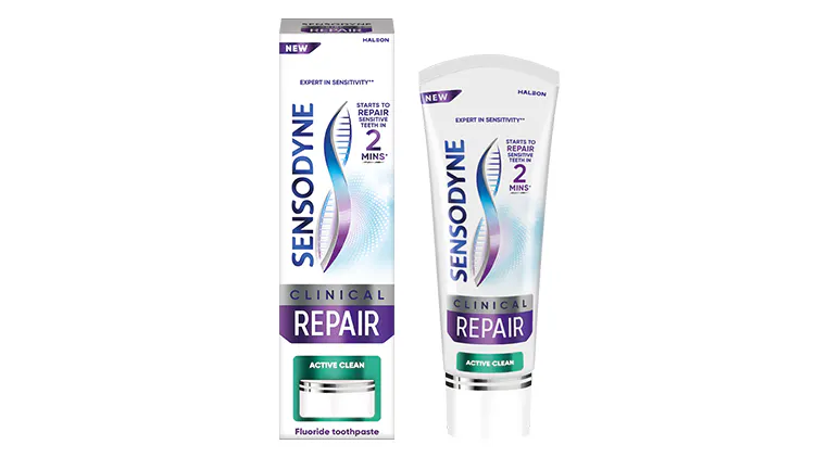 Sensodyne Clinical Repair pack shot