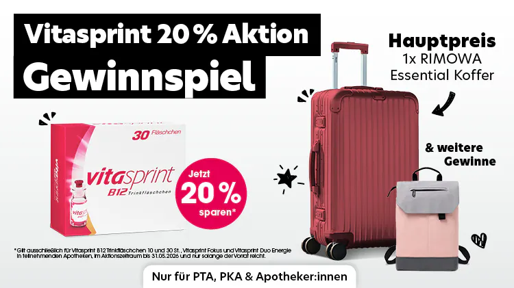 Vitasprint 20% Aktion_Rimowa Koffer
