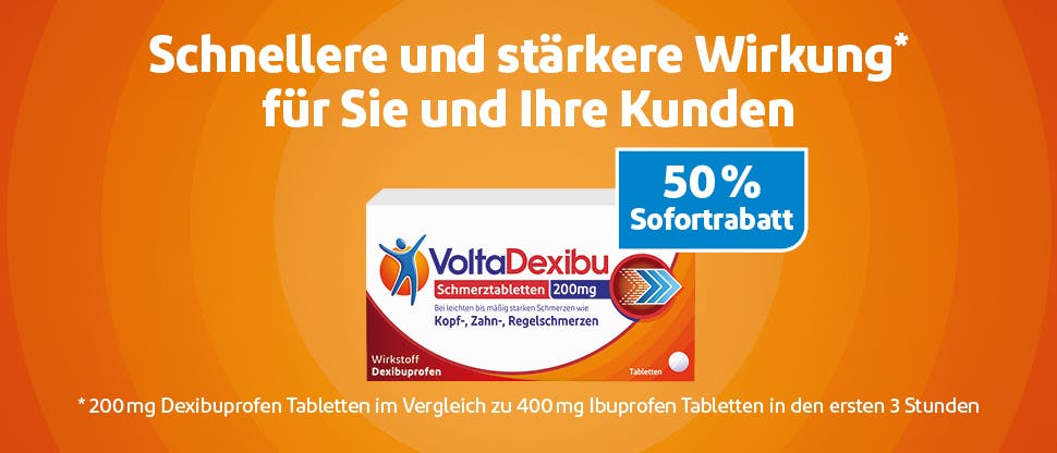 VoltaDexibu Sofort-Rabatt-Aktion 
