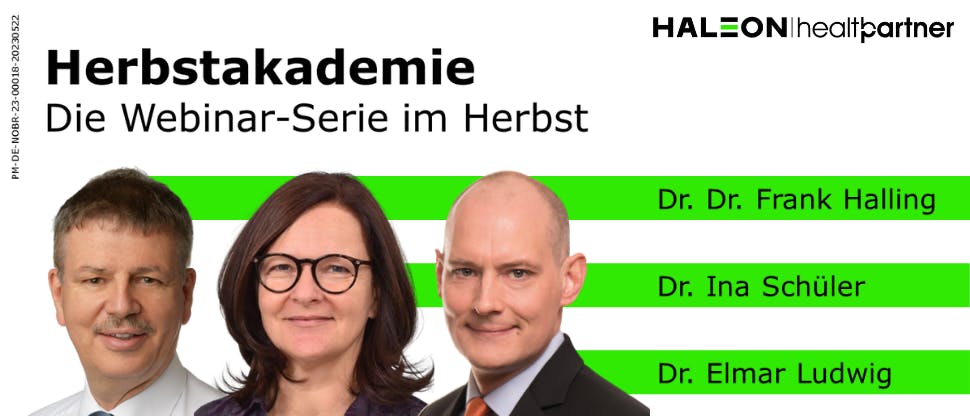 Haleon Herbstakademie: Update zahnärztliche Pharmakologie – Medikamente in der Zahnarztpraxis