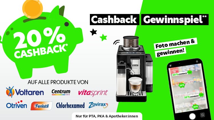 Das große Cashback-Gewinnspiel!