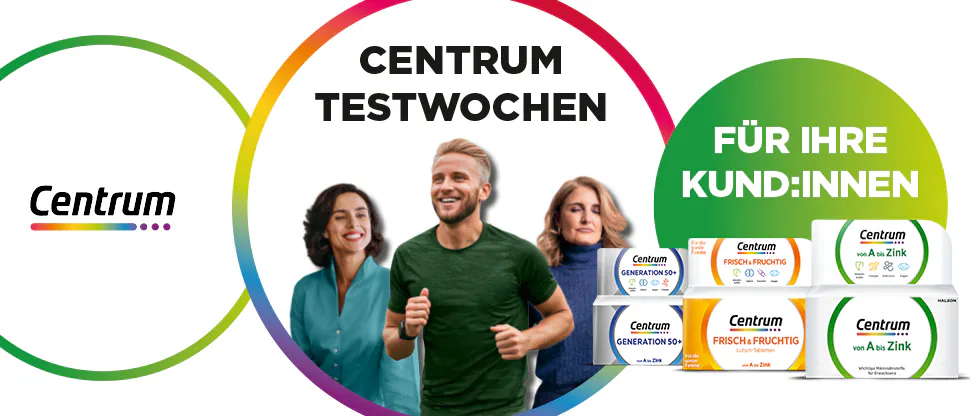 Jetzt von den großen Centrum Testwochen profitieren