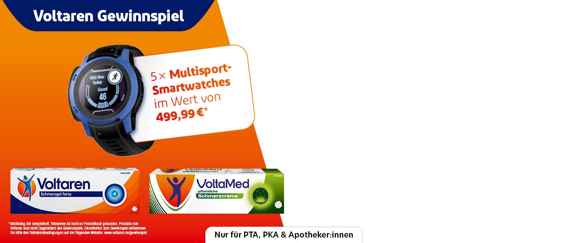 Das Voltaren Gewinnspiel