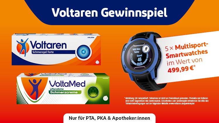 Das Voltaren Gewinnspiel