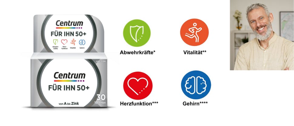 Centrum Nährstoff-Formel Für Ihn 50+