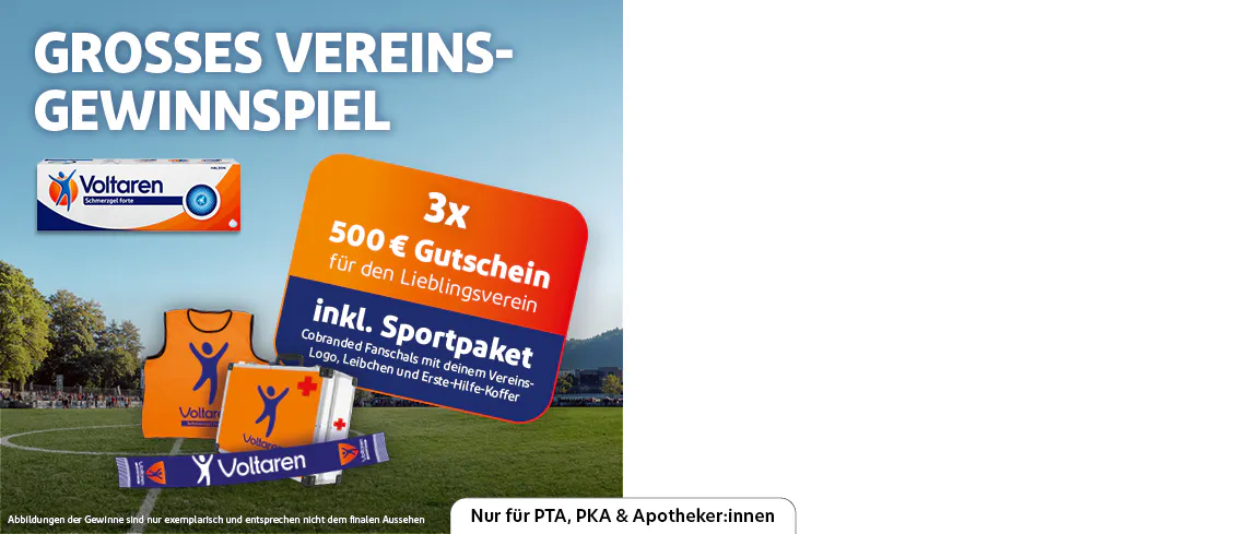Voltaren Vereinsgewinnspiel 1