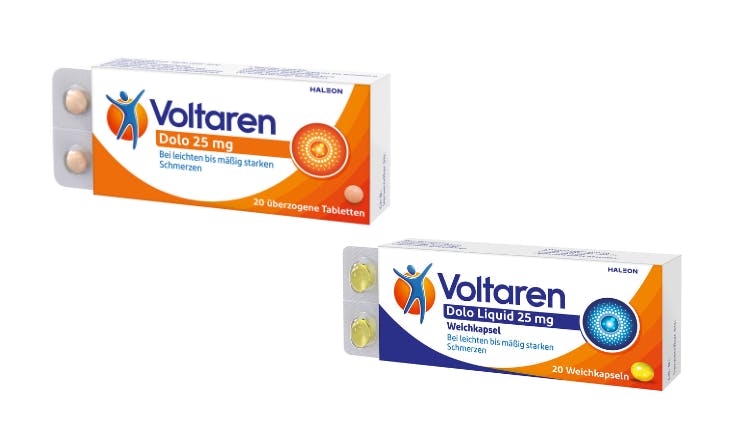 Voltaren Dolo Tabletten und Weichkapseln