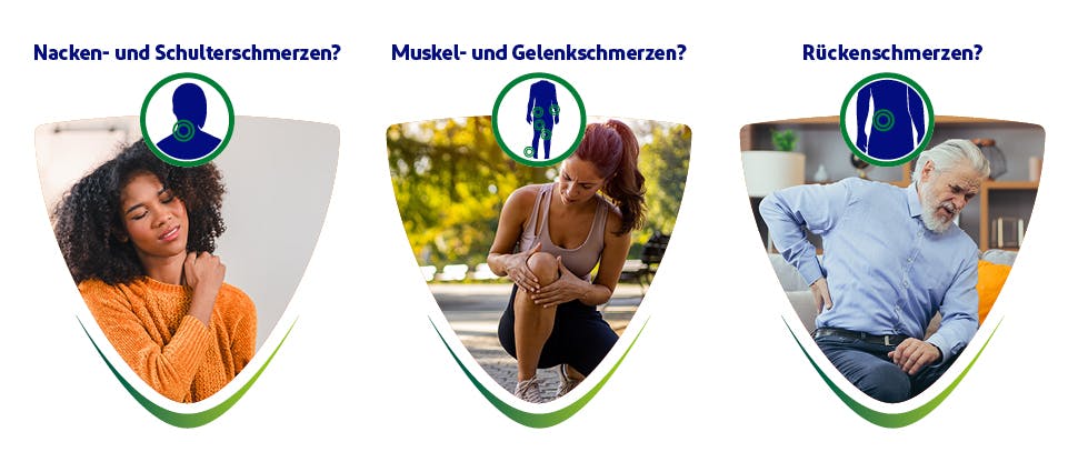 Images of Muscle and joint pain, Neck pain and lower back pain