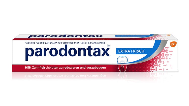 parodontax Zahnpasta – Packung