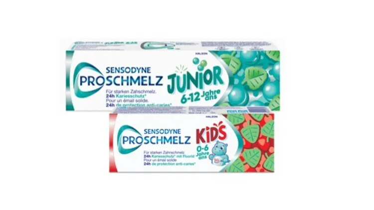 Sensodyne ProSchmelz Kids und Junior