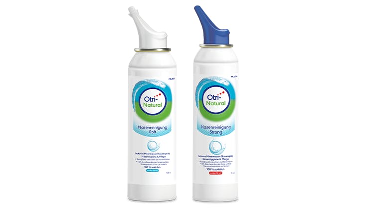 OtriNatural Nasenreinigung Soft und OtriNatural Nasenreinigung Strong