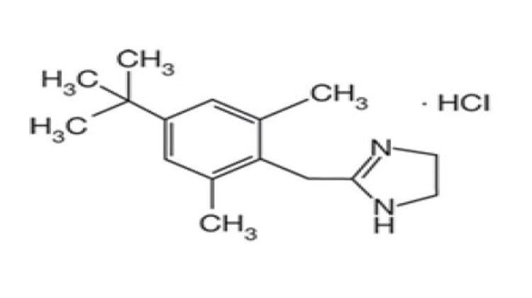 Xylometazoline structure