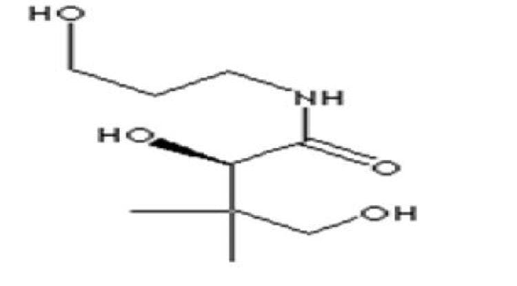 Dexpanthenol structure
