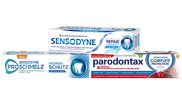 Sensodyne Produkte