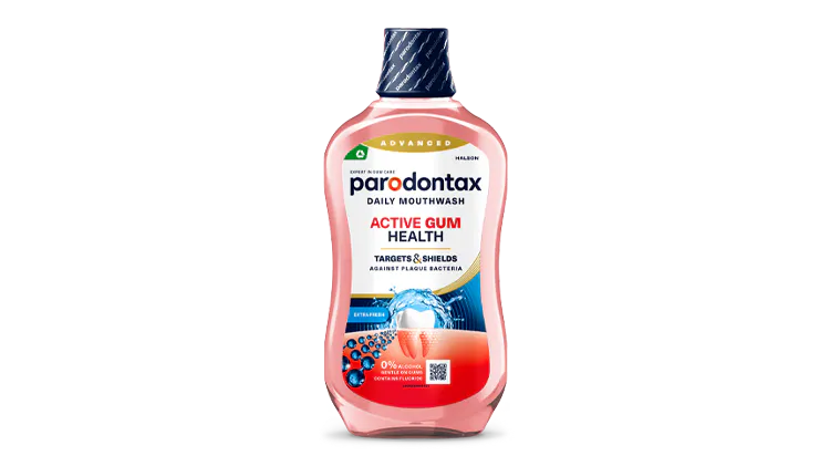 Συσκευασία parodontax Daily Mouthwash Extra Fresh