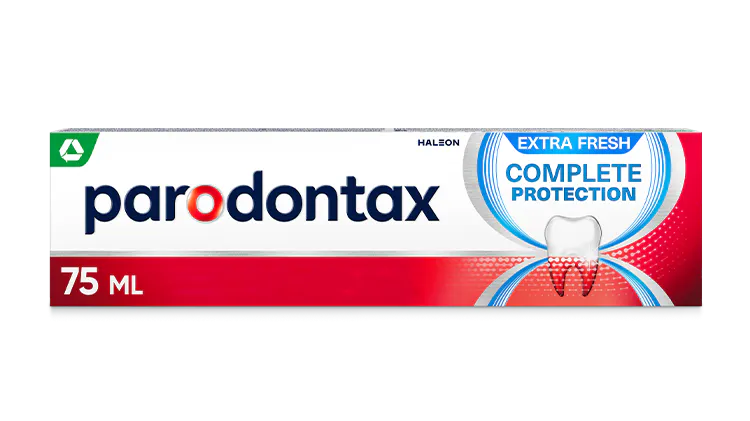 Συσκευασία οδοντόκρεμας parodontax Daily Fluoride