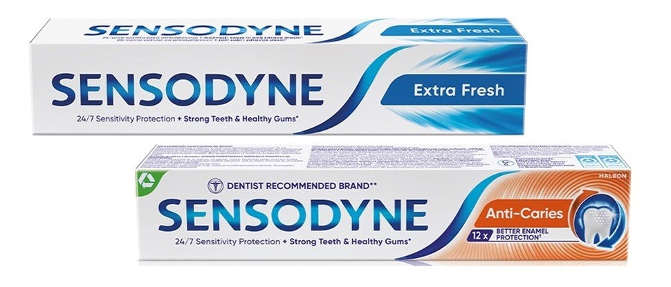 Sensodyne Fresh Mint - Συσκευασία οδοντόκρεμας για καθημερινή φροντίδα ευαίσθητων δοντιών