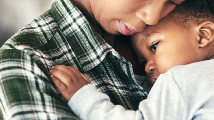 Παιδί με πυρετό