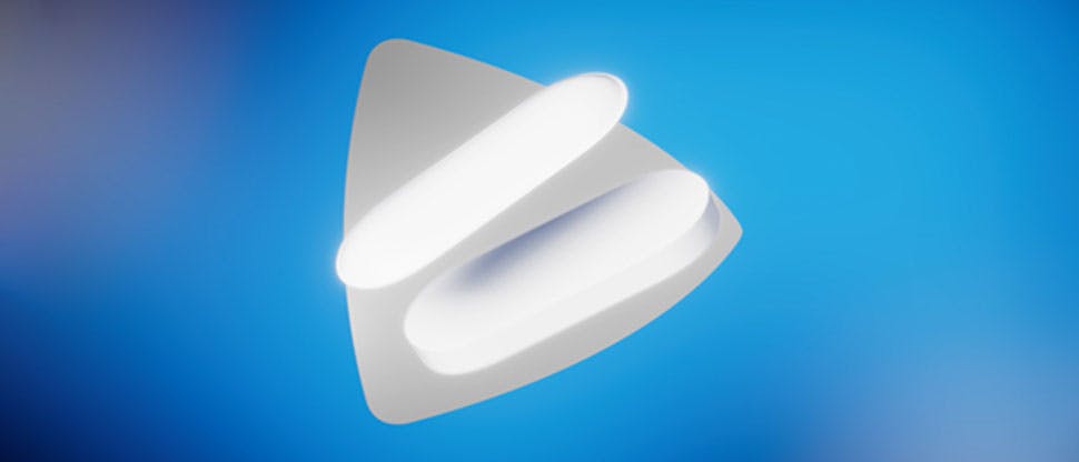 Εικόνα δισκίου παρακεταμόλης που απεικονίζει την τεχνολογία δύο επιστρώσεων της Panadol